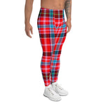 Plaid Mens Running Leggings, Plaid Meggings Men's, Tartan Plaid Leggings Men, plaid leggings, mens running leggings, mens gym leggings, buffalo plaid leggings, brown leggings, grey leggings, red leggings, green leggings, purple leggings, blue leggings, Mens Sports Leggings, meggings men, Pattern Leggings
