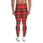Plaid Mens Running Leggings, Plaid Meggings Men's, Tartan Plaid Leggings Men, plaid leggings, mens running leggings, mens gym leggings, buffalo plaid leggings, brown leggings, grey leggings, red leggings, green leggings, purple leggings, blue leggings, Mens Sports Leggings, meggings men, Pattern Leggings