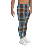 Plaid Mens Running Leggings, Plaid Meggings Men's, Tartan Plaid Leggings Men, plaid leggings, mens running leggings, mens gym leggings, buffalo plaid leggings, brown leggings, grey leggings, red leggings, green leggings, purple leggings, blue leggings, Mens Sports Leggings, meggings men, Pattern Leggings