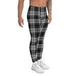 Plaid Mens Running Leggings, Plaid Meggings Men's, Tartan Plaid Leggings Men, plaid leggings, mens running leggings, mens gym leggings, buffalo plaid leggings, brown leggings, grey leggings, red leggings, green leggings, purple leggings, blue leggings, Mens Sports Leggings, meggings men, Pattern Leggings