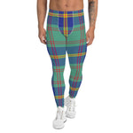 Plaid Mens Running Leggings, Plaid Meggings Men's, Tartan Plaid Leggings Men, plaid leggings, mens running leggings, mens gym leggings, buffalo plaid leggings, brown leggings, grey leggings, red leggings, green leggings, purple leggings, blue leggings, Mens Sports Leggings, meggings men, Pattern Leggings