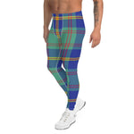 Plaid Mens Running Leggings, Plaid Meggings Men's, Tartan Plaid Leggings Men, plaid leggings, mens running leggings, mens gym leggings, buffalo plaid leggings, brown leggings, grey leggings, red leggings, green leggings, purple leggings, blue leggings, Mens Sports Leggings, meggings men, Pattern Leggings