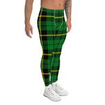 Plaid Mens Running Leggings, Plaid Meggings Men's, Tartan Plaid Leggings Men, plaid leggings, mens running leggings, mens gym leggings, buffalo plaid leggings, brown leggings, grey leggings, red leggings, green leggings, purple leggings, blue leggings, Mens Sports Leggings, meggings men, Pattern Leggings