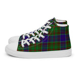 Plaid Tartan Men High Top Sneakers Clan Blair Modern Plaid Converse High Tops Sneakers, Converse Christmas Sneakers