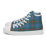 Plaid Tartan Men High Top Sneakers Clan Agnew Ancient Plaid Converse High Tops Sneakers, Converse Christmas Sneakers