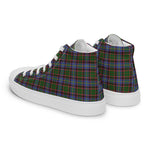 Plaid Tartan Men High Top Sneakers Clan Aikenhead Plaid Converse High Tops Sneakers, Converse Christmas Sneakers