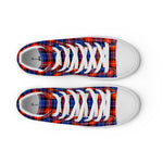Plaid Tartan Men High Top Sneakers Clan Anstruther Plaid Converse High Tops Sneakers, Converse Christmas Sneakers