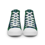 Plaid Tartan Men High Top Sneakers Clan Armstrong Ancient Plaid Converse High Tops Sneakers, Converse Christmas Sneakers