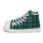 Plaid Tartan Men High Top Sneakers Clan Armstrong Ancient Plaid Converse High Tops Sneakers, Converse Christmas Sneakers