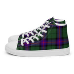 Plaid Tartan Men High Top Sneakers Clan Armstrong Plaid Converse High Tops Sneakers, Converse Christmas Sneakers