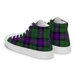 Plaid Tartan Men High Top Sneakers Clan Armstrong Plaid Converse High Tops Sneakers, Converse Christmas Sneakers