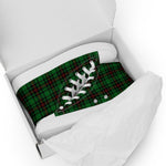 Plaid Tartan Men High Top Sneakers Clan Beveridge Plaid Converse High Tops Sneakers, Converse Christmas Sneakers