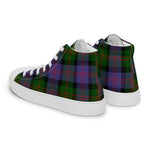 Plaid Tartan Men High Top Sneakers Clan Blair Modern Plaid Converse High Tops Sneakers, Converse Christmas Sneakers