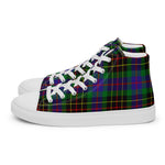 Plaid Tartan Men High Top Sneakers Clan Brodie Hunting Plaid Converse High Tops Sneakers, Converse Christmas Sneakers
