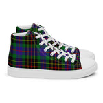 Plaid Tartan Men High Top Sneakers Clan Brodie Hunting Plaid Converse High Tops Sneakers, Converse Christmas Sneakers