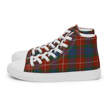 Plaid Tartan Men High Top Sneakers Clan Fraser Ancient Plaid Converse High Tops Sneakers, Converse Christmas Sneakers