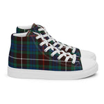 Plaid Tartan Men High Top Sneakers Clan Fraser Hunting Ancient Plaid Converse High Tops Sneakers, Converse Christmas Sneakers