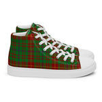 Plaid Tartan Men High Top Sneakers Clan Fulton Ancient Plaid Converse High Tops Sneakers, Converse Christmas Sneakers