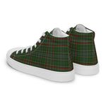 Plaid Tartan Men High Top Sneakers Clan Gayre Plaid Converse High Tops Sneakers, Converse Christmas Sneakers