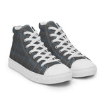 Plaid Tartan Men High Top Sneakers Clan Gladstone Hunting Plaid Converse High Tops Sneakers, Converse Christmas Sneakers