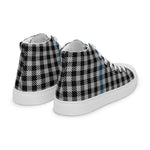 Plaid Tartan Men High Top Sneakers Clan Gladstone Plaid Converse High Tops Sneakers, Converse Christmas Sneakers