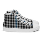 Plaid Tartan Men High Top Sneakers Clan Gladstone Plaid Converse High Tops Sneakers, Converse Christmas Sneakers
