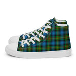 Plaid Tartan Men High Top Sneakers Clan Grant Hunting Plaid Converse High Tops Sneakers, Converse Christmas Sneakers