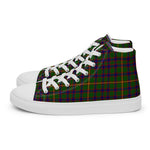 Plaid Tartan Men High Top Sneakers Clan Hall Plaid Converse High Tops Sneakers, Converse Christmas Sneakers
