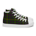 Plaid Tartan Men High Top Sneakers Clan Hall Plaid Converse High Tops Sneakers, Converse Christmas Sneakers