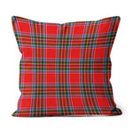 Plaid Pillow Binning Tartan Plaid Throw Pillow Home Decor Plaid Christmas Pillows - Scotstee Shop