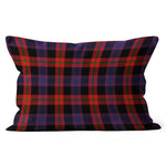 Plaid Pillow Broun Modern Tartan Plaid Throw Pillow Home Decor Plaid Christmas Pillows - Scotstee Shop