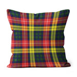 Plaid Pillow Buchanan Modern Tartan Plaid Throw Pillow Home Decor Plaid Christmas Pillows - Scotstee Shop