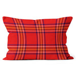 Plaid Pillow Burnett Modern Tartan Plaid Throw Pillow Home Decor Plaid Christmas Pillows - Scotstee Shop