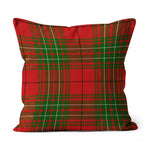 Plaid Pillow Comyn Red Tartan Plaid Throw Pillow Home Decor Plaid Christmas Pillows - Scotstee Shop