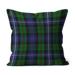 Plaid Pillow Donnachaidh (Robertson) Green Tartan Plaid Throw Pillow Home Decor Plaid Christmas Pillows - Scotstee Shop