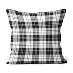 Plaid Pillow Erskine Black And White Plaid Throw Pillow Home Decor Plaid Christmas Pillows - Scotstee Shop
