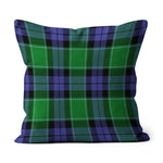 Plaid Pillow Graham Of Menteith Modern Tartan Plaid Throw Pillow Home Decor Plaid Christmas Pillows - Scotstee Shop