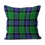 Plaid Pillow Graham Of Menteith Modern Tartan Plaid Throw Pillow Home Decor Plaid Christmas Pillows - Scotstee Shop