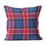Plaid Pillow Graham Of Menteith Pink Tartan Plaid Throw Pillow Home Decor Plaid Christmas Pillows - Scotstee Shop