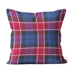 Plaid Pillow Graham Of Menteith Pink Tartan Plaid Throw Pillow Home Decor Plaid Christmas Pillows - Scotstee Shop