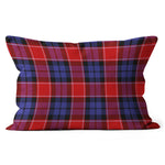 Plaid Pillow Graham Of Menteith Red Tartan Plaid Throw Pillow Home Decor Plaid Christmas Pillows - Scotstee Shop