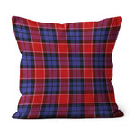 Plaid Pillow Graham Of Menteith Red Tartan Plaid Throw Pillow Home Decor Plaid Christmas Pillows - Scotstee Shop