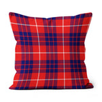Plaid Pillow Hamilton Modern Tartan Plaid Throw Pillow Home Decor Plaid Christmas Pillows - Scotstee Shop