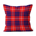 Plaid Pillow Hamilton Modern Tartan Plaid Throw Pillow Home Decor Plaid Christmas Pillows - Scotstee Shop