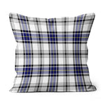 Plaid Pillow Hannay Grey Tartan Plaid Throw Pillow Home Decor Plaid Christmas Pillows - Scotstee Shop
