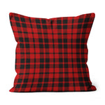 Plaid Pillow Hog Tartan Plaid Throw Pillow Home Decor Plaid Christmas Pillows - Scotstee Shop
