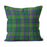 Plaid Pillow Hunter Of Hunterston Tartan Plaid Throw Pillow Home Decor Plaid Christmas Pillows - Scotstee Shop