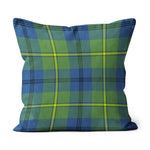 Plaid Pillow Johnston Ancient Tartan Plaid Throw Pillow Home Decor Plaid Christmas Pillows - Scotstee Shop