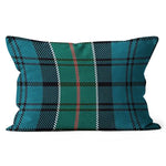Plaid Pillow Kirkpatrick Tartan Plaid Throw Pillow Home Decor Plaid Christmas Pillows - Scotstee Shop