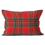 Plaid Pillow MacBean Modern Tartan Plaid Throw Pillow Home Decor Plaid Christmas Pillows - Scotstee Shop